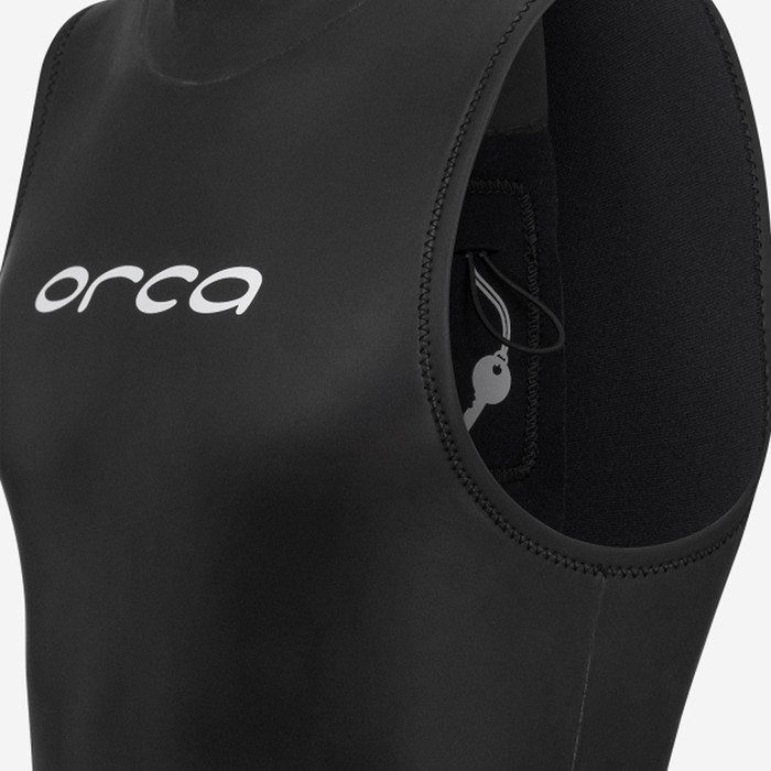 2024 Orca Mens Vitalis Light Open Water Swim Sleeveless Wetsuit NN2L0501 - Black